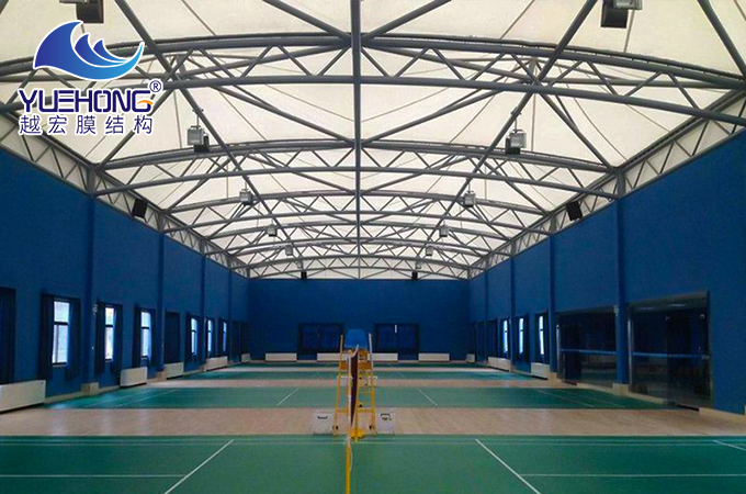羽毛球場館膜結構頂棚