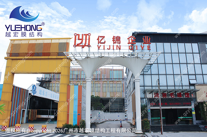 億錦企業大門口